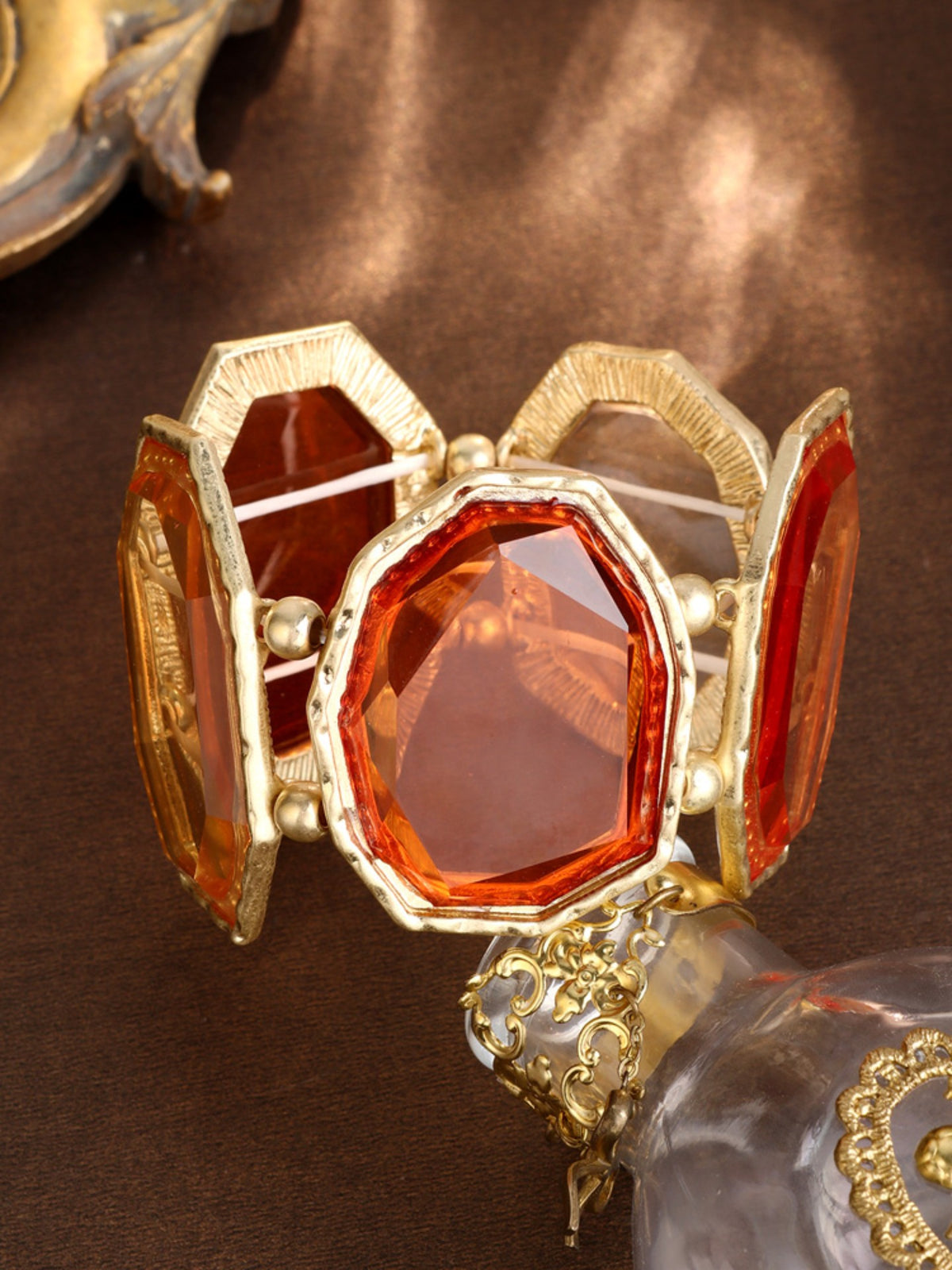 S2021W1 Amber Mosaic bracelet