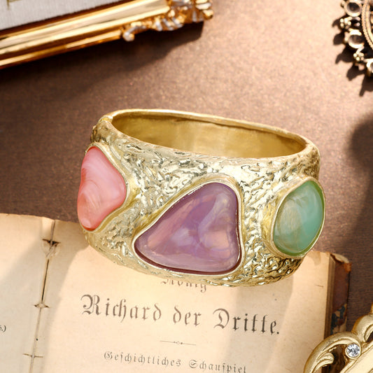 S2043W1 Trio of Light and Stone Bangle