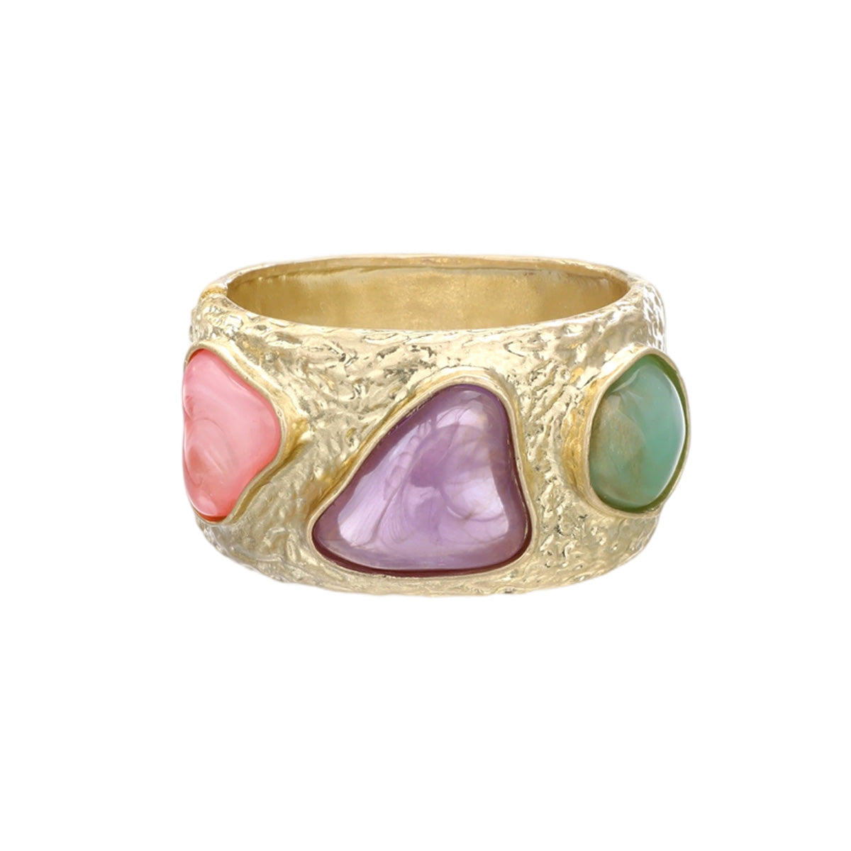 S2043W1 Trio of Light and Stone Bangle