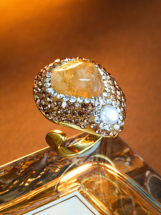 S2054R1 Golden Drop ring