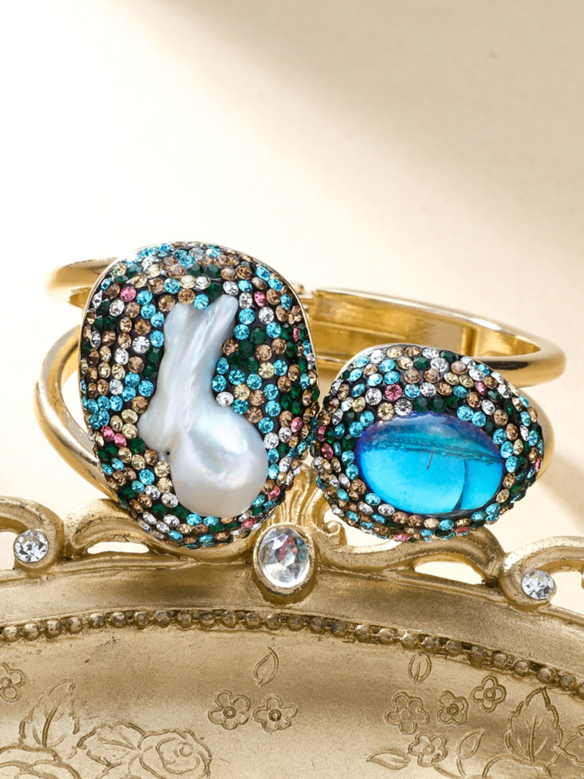 S2062W1 Baroque Ocean bangle
