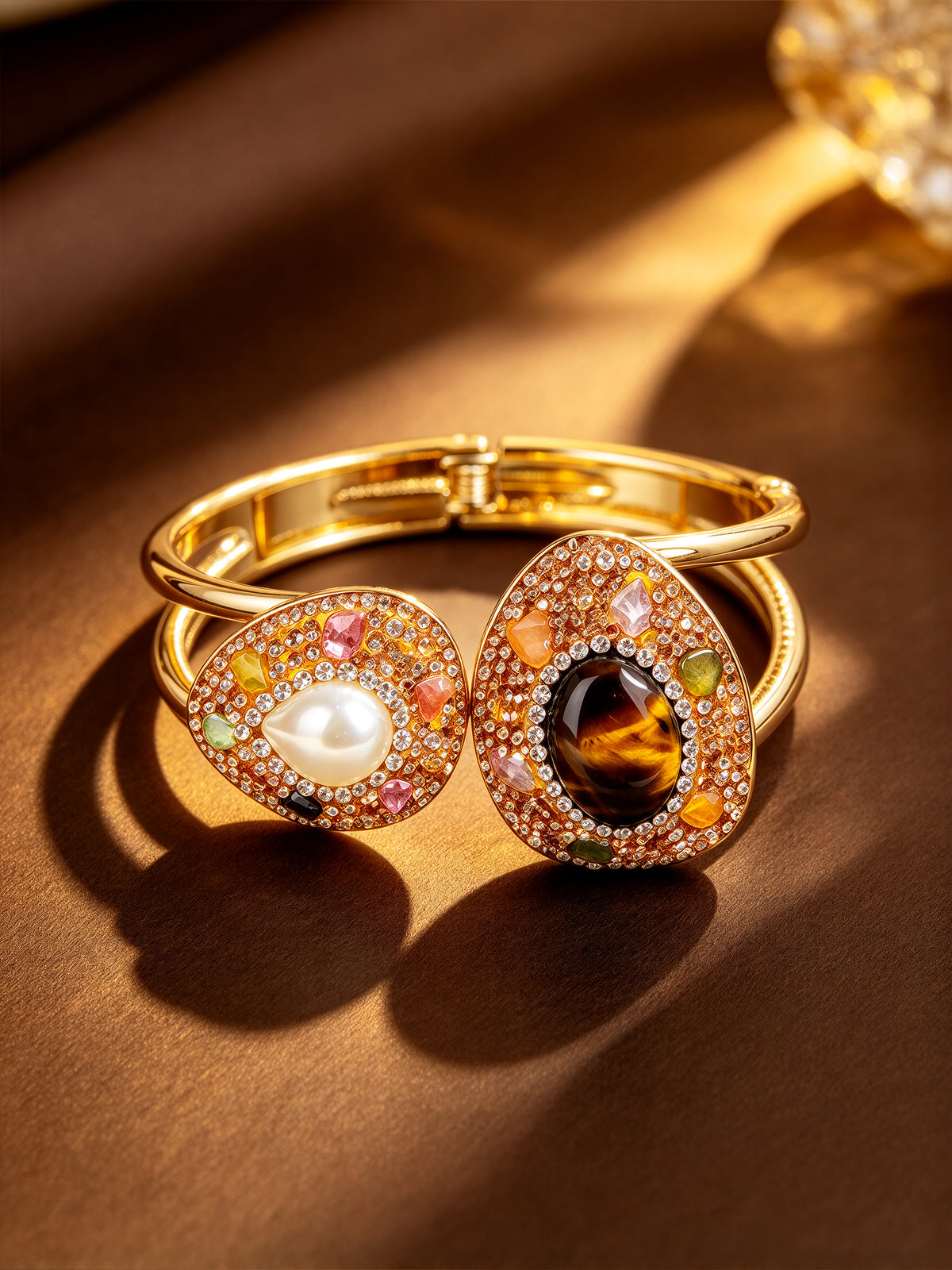 S2069W1 Tiger Pearl bangle