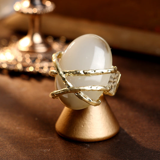 S2206R1 Moonstone Cage ring