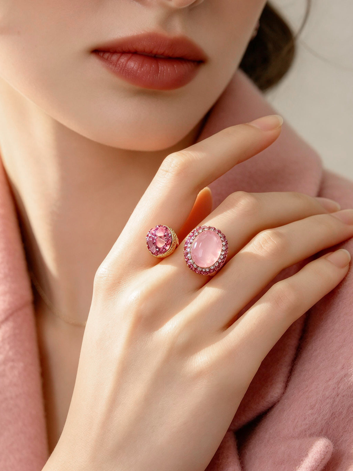 S2229R1 Rose Duo ring