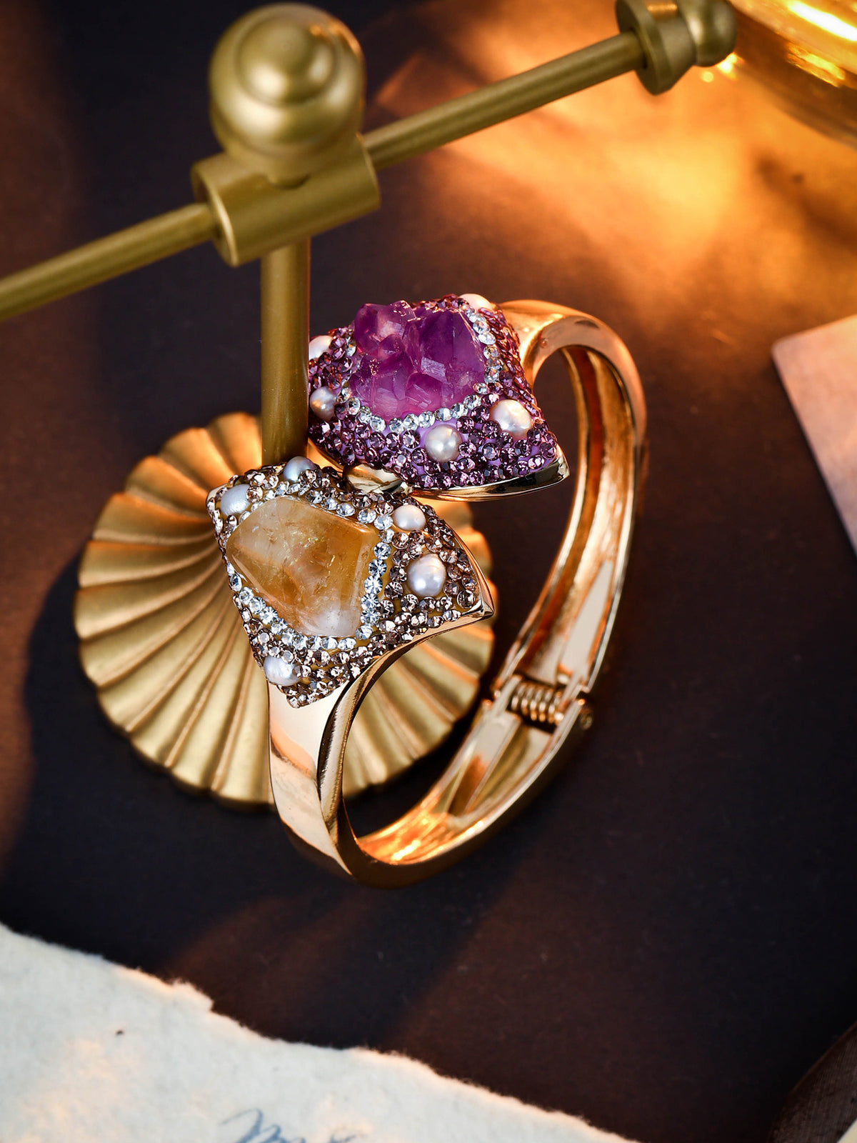 S2278C1 Amethyst Sunrise bangle