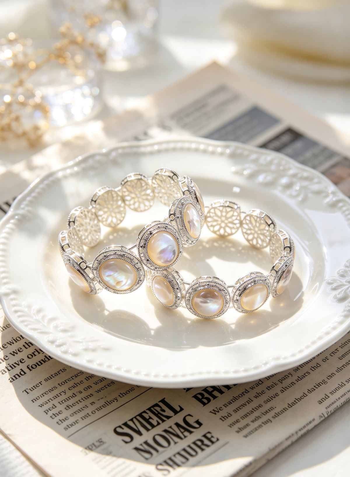 S2425C1 Moonlight Oval bracelet