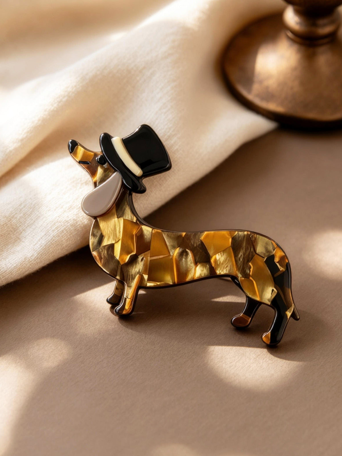S2428B1 Gentleman's Hat brooch