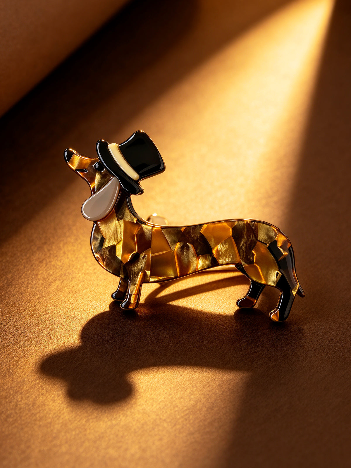 S2428B1 Gentleman's Hat brooch