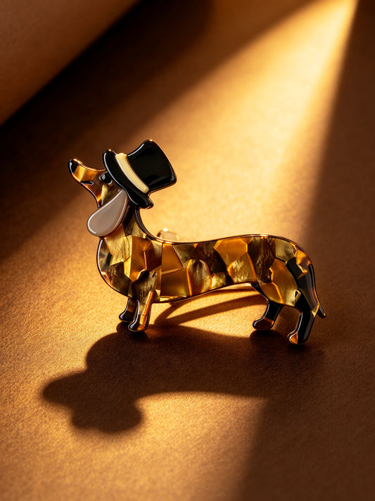 S2428B1 Gentleman's Hat brooch