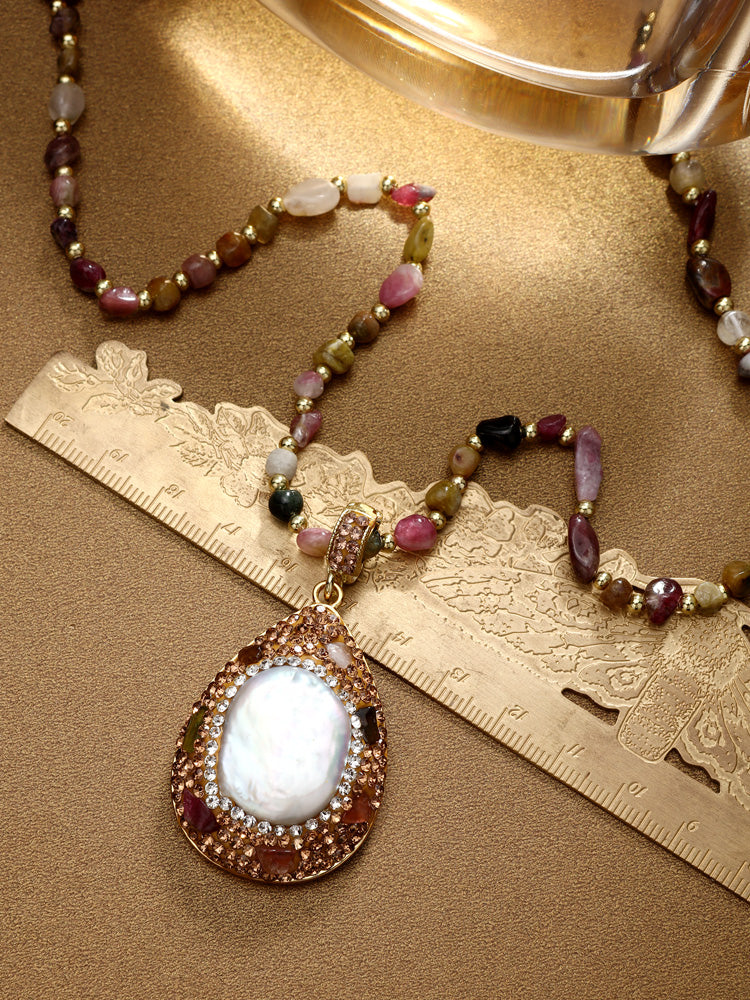 S2490N1 Autumn Pearl necklace