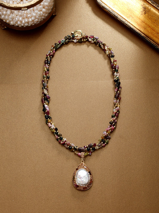 S2490N1 Autumn Pearl necklace