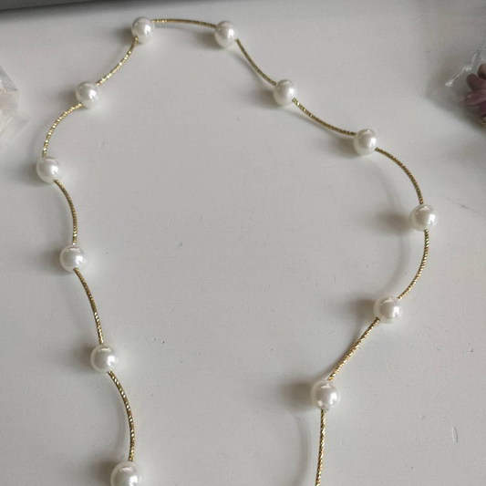 S2526N1 Silent Stars necklace