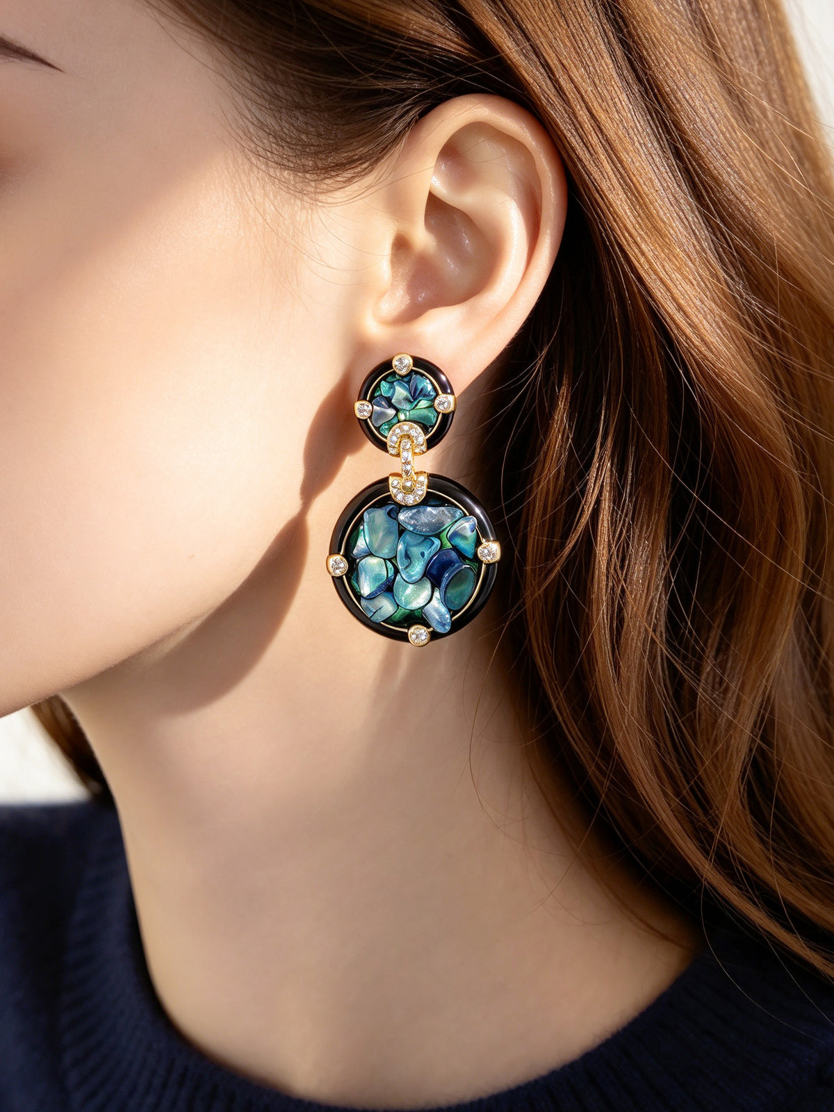 S5050E1 Phantom of the Opera earrings