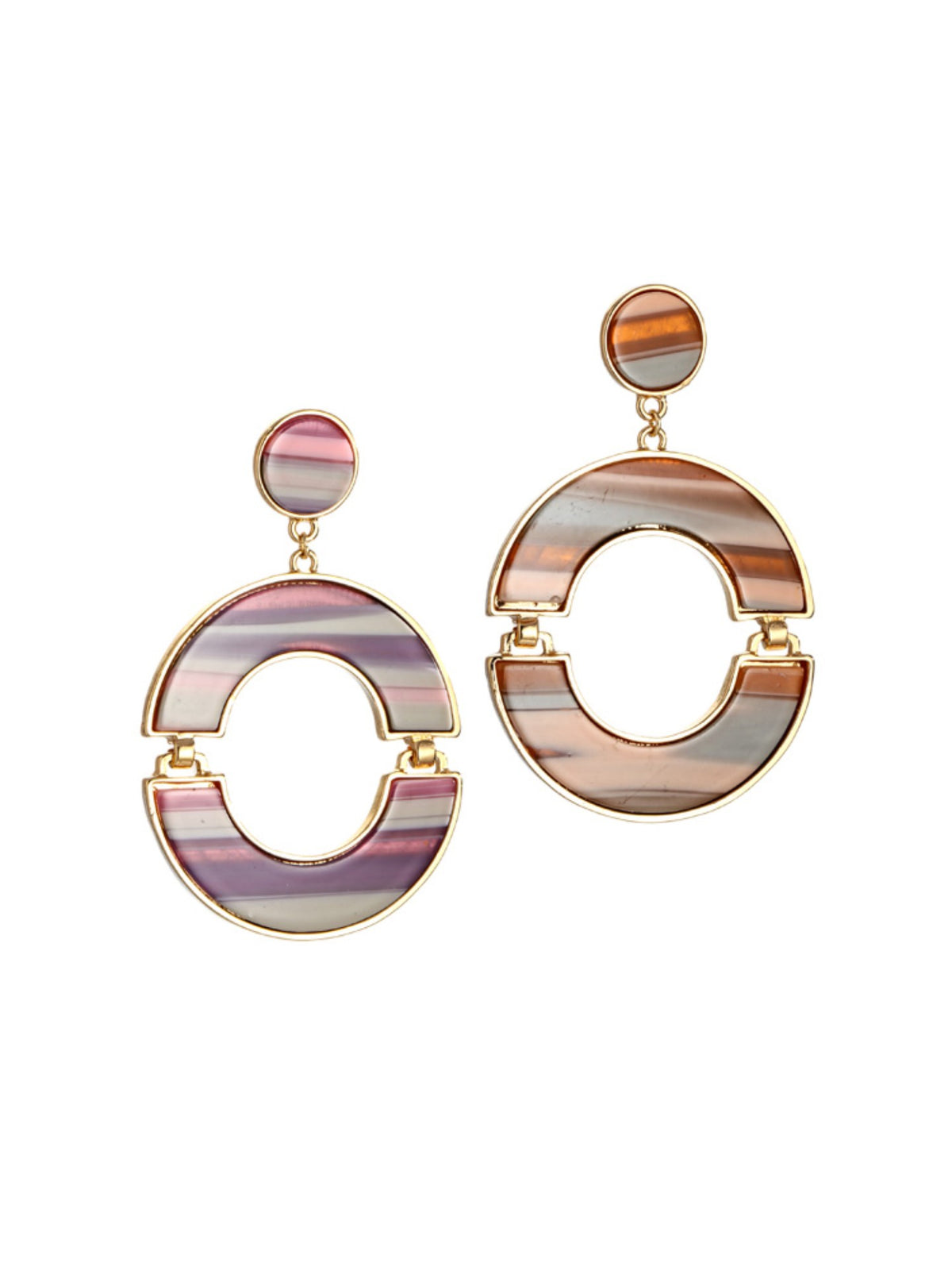 S5179E1 Shattered Mirage earrings