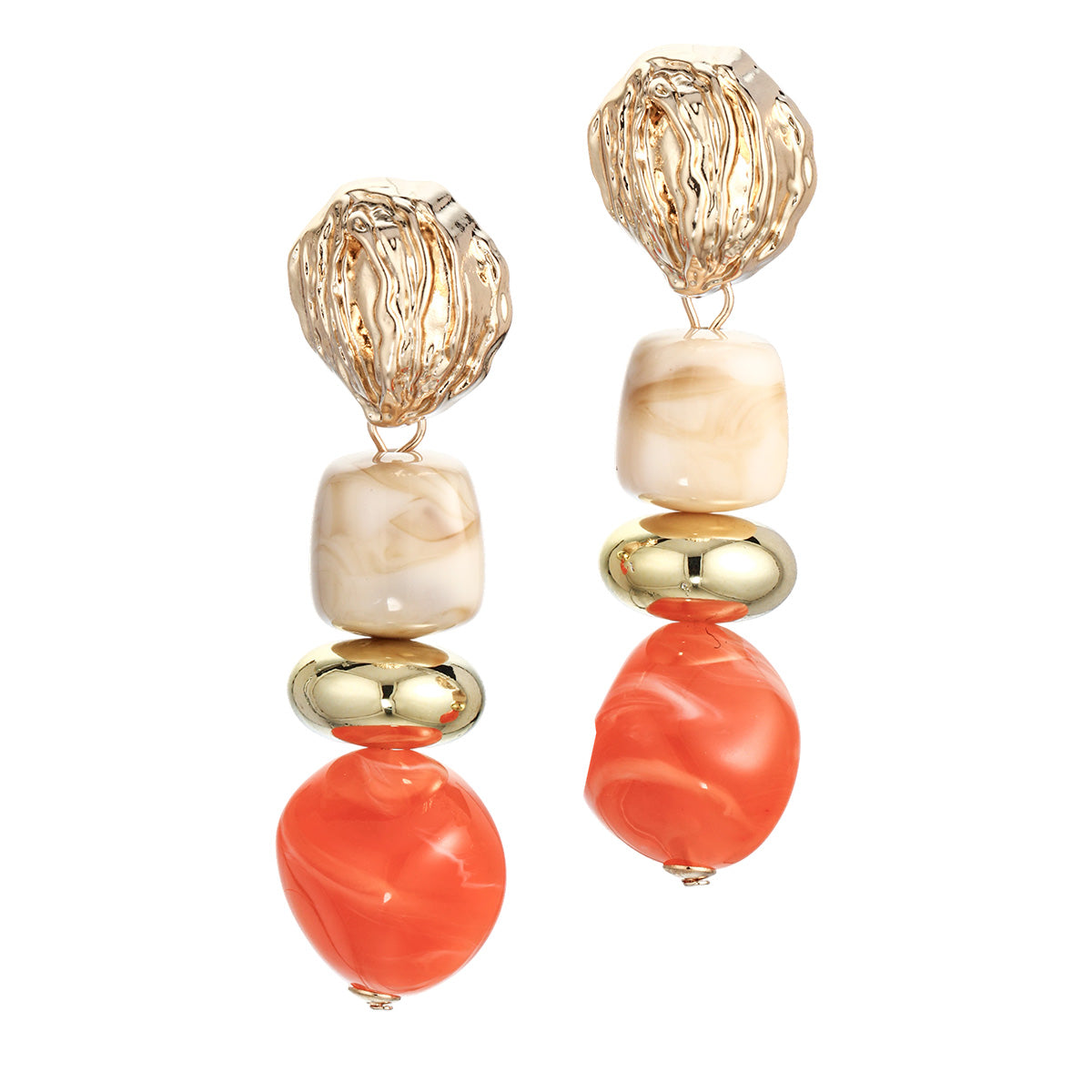 S5180E2 Vintage Facet earrings