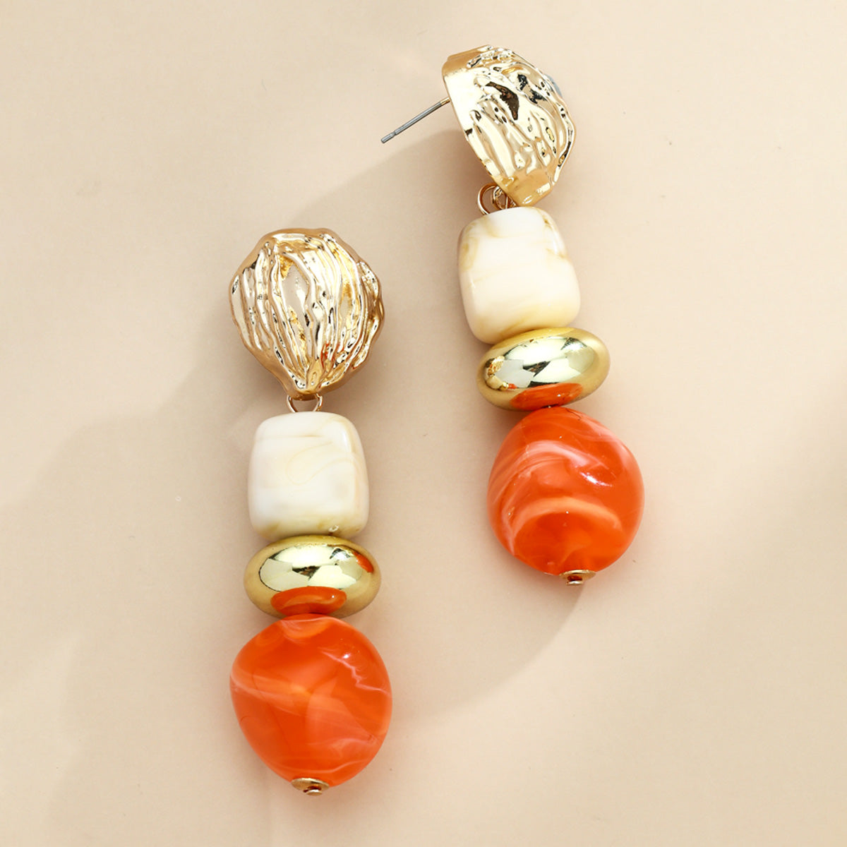S5180E2 Vintage Facet earrings