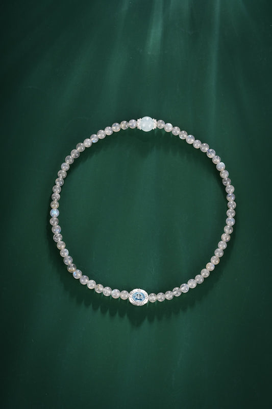 S2376C1 Bracelet: Blue Crystal Frozen Dream