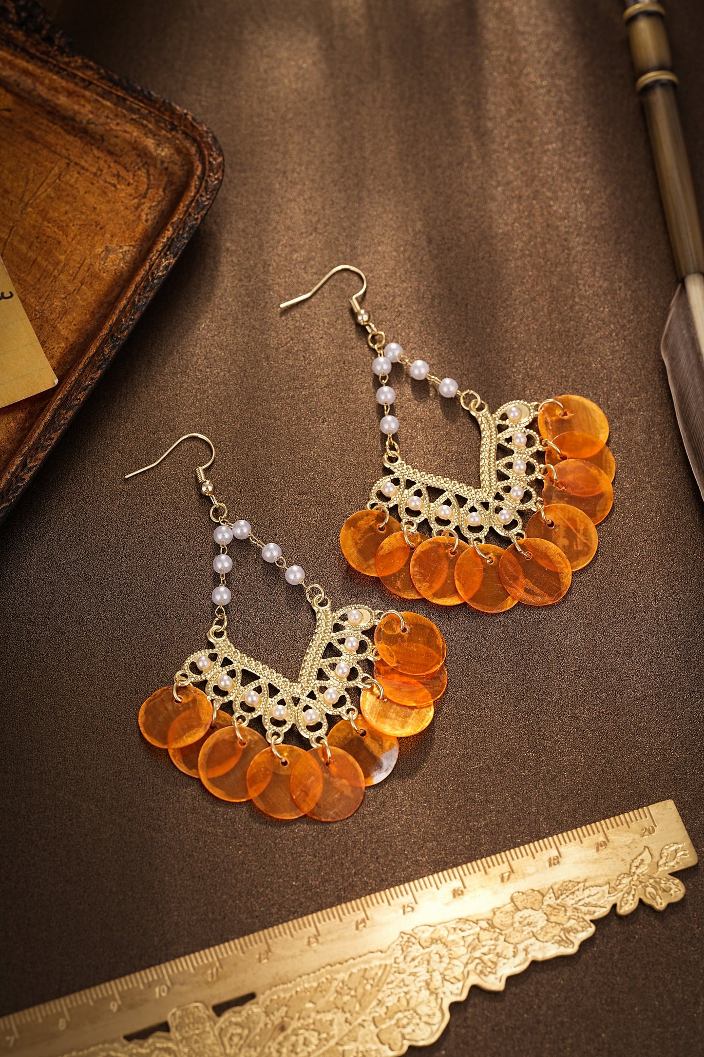 S5030E1  Earrings Stud Ear Accessories Dreaming of the Falling Stars 2
