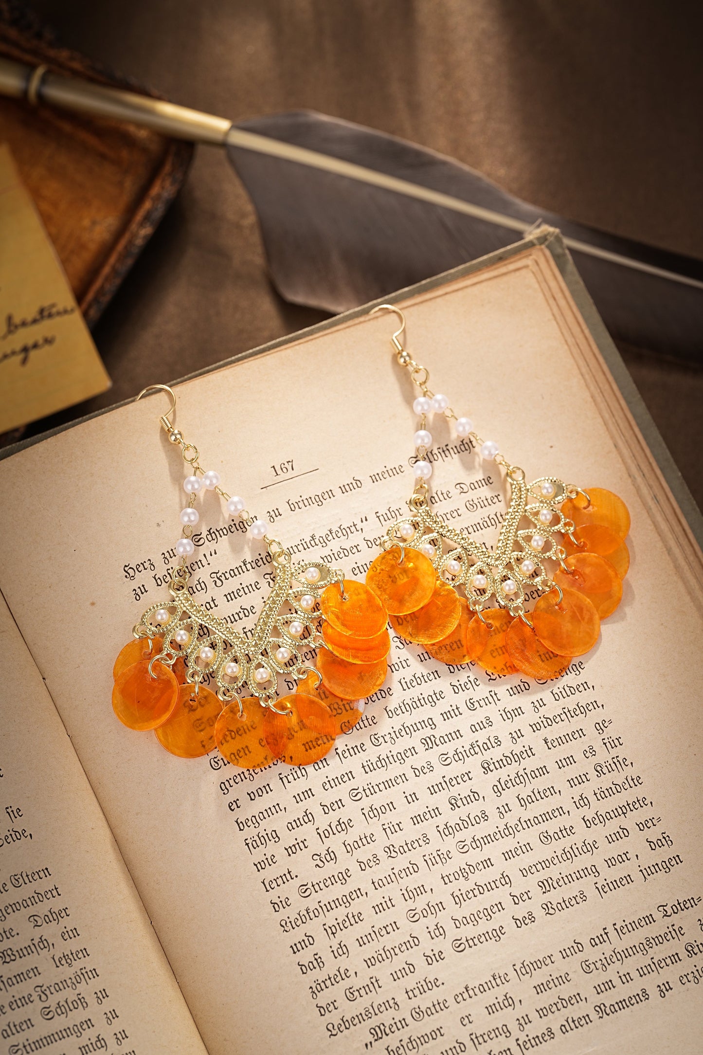 S5030E1  Earrings Stud Ear Accessories Dreaming of the Falling Stars 2