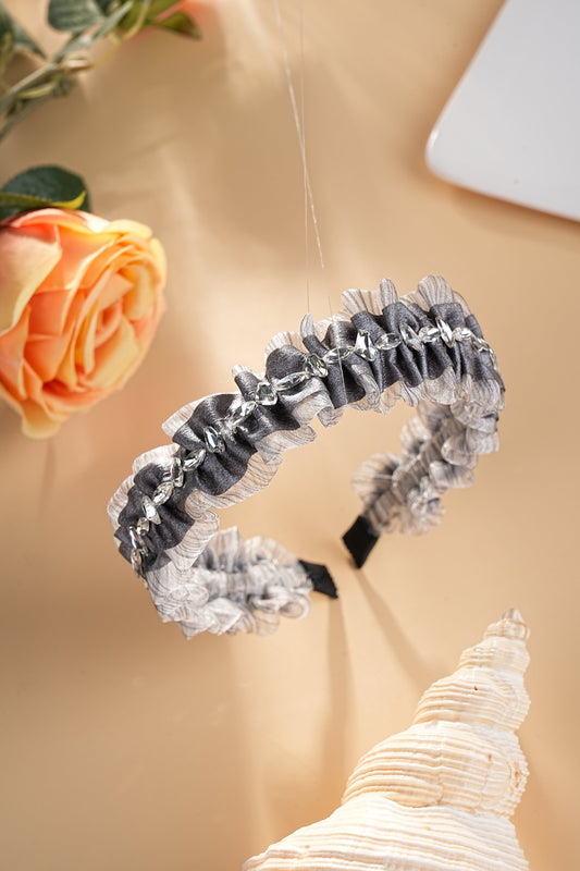 S2907H1 Hair Hoop Hair accessoriy Anti-Slip , Weaving Dreams with Plain Shadows