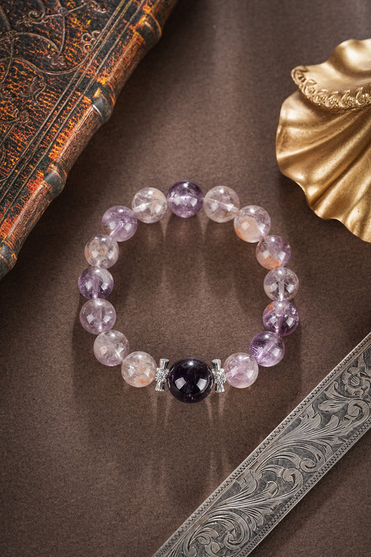 S2371C1 Bracelet: Purple Star Illusion