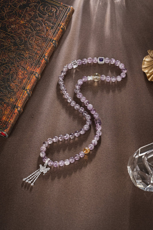 S2364C1 Bracelet: Violet Drifting Charm