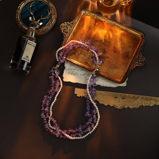 S1971S1 Bracelet and Necklace Set The Lace Princess