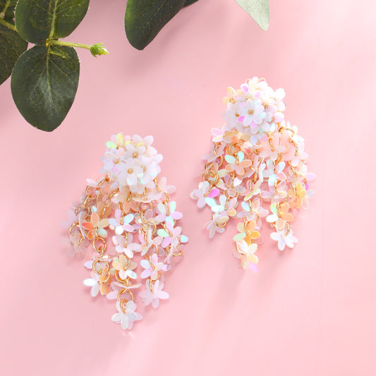 S4985E2 Earrings Stud Ear Accessories simple elegant fine handmade gifts