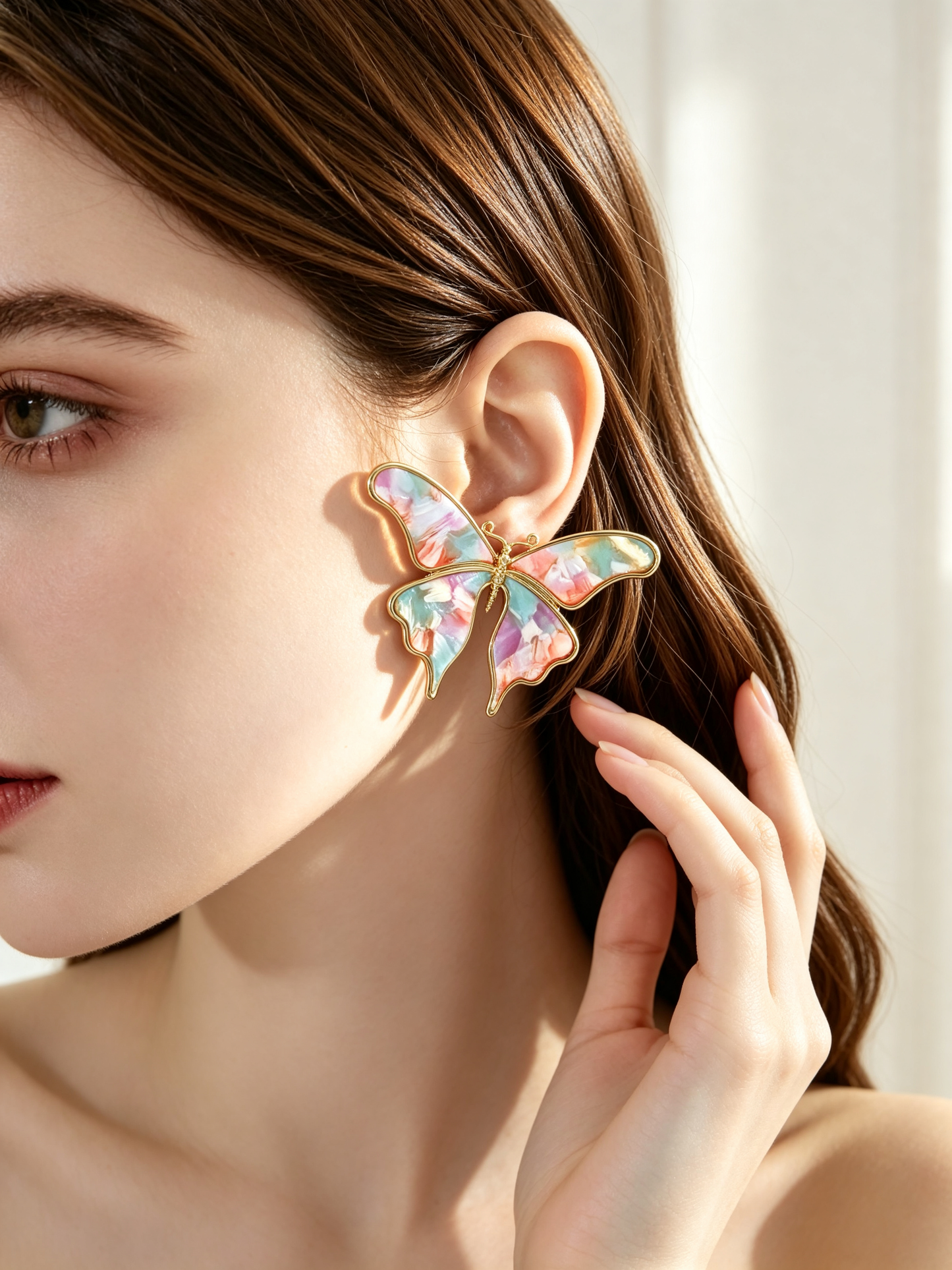 S5187E1 Butterfly Whisper earrings