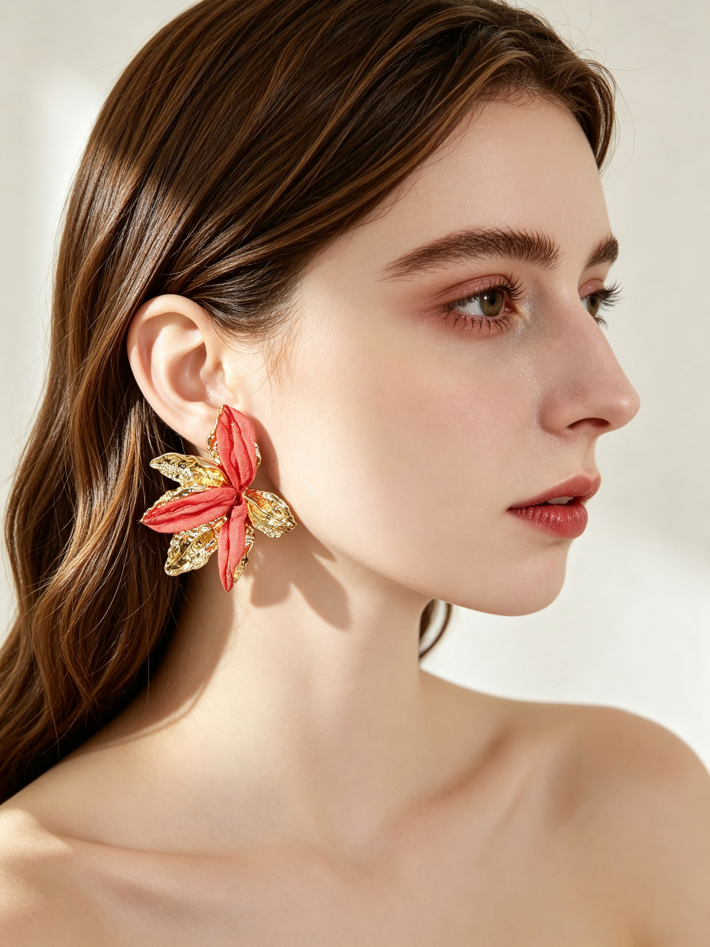 S5186E1 Sakura Bloom earrings